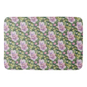 Roze en lavendel zoete erwten badmat (Voorkant)