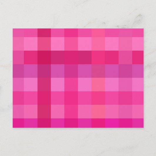 Roze en lavender briefkaart (Voorkant)
