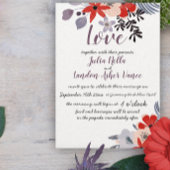  roze en lavender kaart