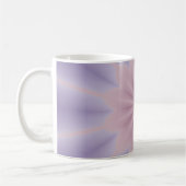 Roze en Lila 3D-ventilator drie Koffiemok (Links)