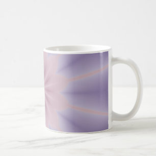 Roze en Lila 3D-ventilator drie Koffiemok
