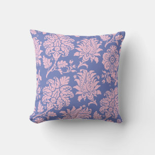  roze en Lila Damask Pillow Kussen