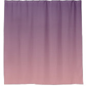 Roze en lila gradiënt, Ombre. Douchegordijn (Voorkant)