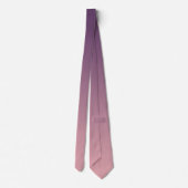 Roze en lila gradiënt, Ombre. Stropdas (Achterkant)