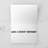 Roze en Magenta Tie Dye 60th Happy Birthday Kaart (Binnen)