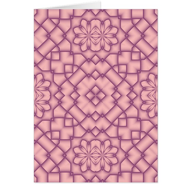 Roze en magenta Tracery (Voorkant)