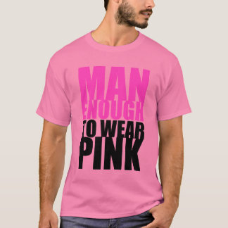 Roze en manly t-shirt