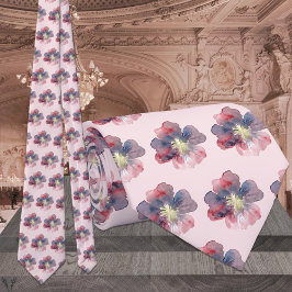 Roze en marinevloer ooit gekleurd weddenschap stropdas