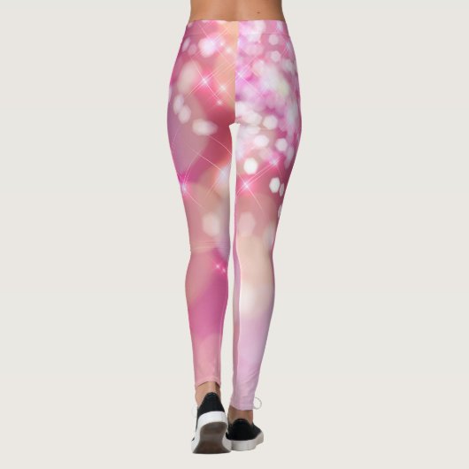 Roze en Marshmallows Leggings (Achterkant)