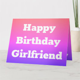 Roze en Mauve Girly Designer Kaart