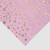 Roze en metalen goudConfetti Tissuepapier (Detail)