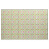 Roze en Mint Green | Floral Fantasy Stof (Fat Quarter)