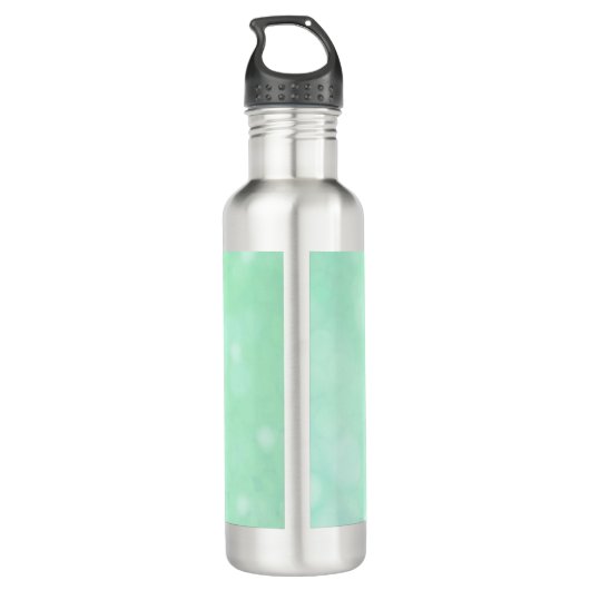 Roze en mint-groen waterfles (Achterkant)