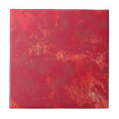 roze en oranje abstract tegeltje (Voorkant)