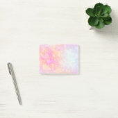 Roze en Oranje Abstracte Waterverf Achtergrond Post-it® Notes (Kantoor)