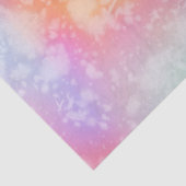 Roze en Oranje Abstracte Waterverf Achtergrond Tissuepapier (Detail)