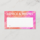 Roze en Oranje Afstuderen Student Graduation Party Advieskaart (Voorkant)