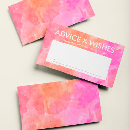 Roze en Oranje Afstuderen Student Graduation Party Advieskaart