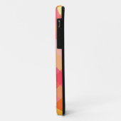 Roze en oranje gebrand Case-Mate iPhone case (Achterkant/links)