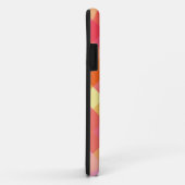 Roze en oranje gebrand Case-Mate iPhone case (Achterkant/rechts)