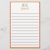 Roze en Oranje gebrande banketbakkerswaren (Voorkant)