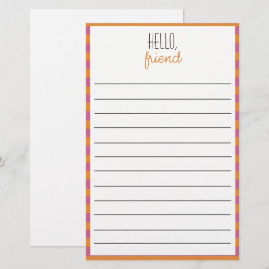 Roze en Oranje gebrande banketbakkerswaren (Voorkant / Achterkant)