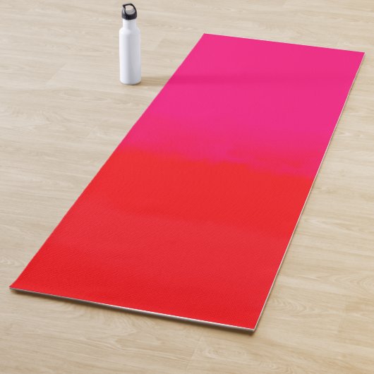Roze en Oranje gradiënt Yogamat (In situ)