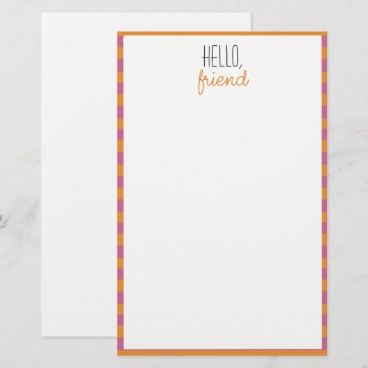 Roze en Oranje niet-beklede banketbakkerswaren (Voorkant / Achterkant)