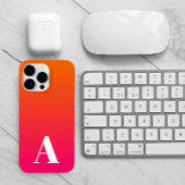 Roze en Oranje Ombre Case-Mate iPhone Case