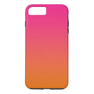 Roze en Oranje ombre iPhone 8/7 Plus Hoesje