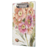 Roze en Oranje primrose Klembord (Links)