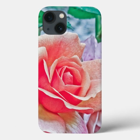 Roze en Oranje Roos Case-Mate iPhone Case (Achterkant)