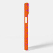 Roze en oranje schilfers Case-Mate iPhone case (Achterkant / Rechts)