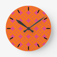 Roze en oranje schilfers
