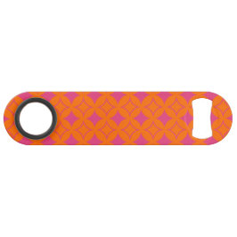 Roze en oranje schilfers speed flessenopener