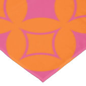Roze en oranje schilfers tafelkleed (Gekanteld)