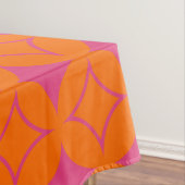 Roze en oranje schilfers tafelkleed (Voorbeeld)