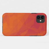 roze en oranje textuurbehuizing Case-Mate iPhone case (Achterkant (horizontaal))