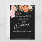 Roze en Oranje uitnodiging tot het indienen van pr (Voorkant)