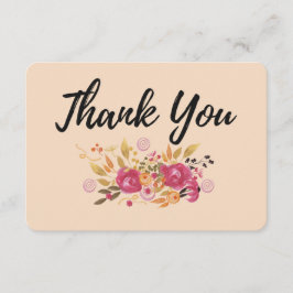 Roze en Oranje ventilator Bouquet op Perzikachterg