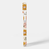 Roze en Oranje ventilatorpatroon Case-Mate iPhone Case (Achterkant / Links)