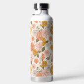 Roze en Oranje ventilatorpatroon Waterfles (Rechts)