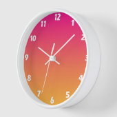 Roze en oranje verloop (Hoek)