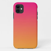 Roze en oranje verloop Case-Mate iPhone case (Achterkant)