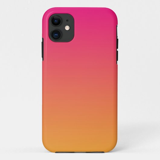 Roze en oranje verloop Case-Mate iPhone case (Achterkant)