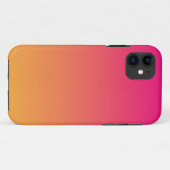 Roze en oranje verloop Case-Mate iPhone case (Achterkant (horizontaal))