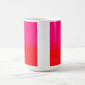 Roze en oranje verloop  koffiemok (Center)