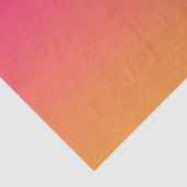 Roze en oranje verloop tissuepapier (Detail)