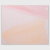 Roze en oranje verven cadeaupapier (Vlak)