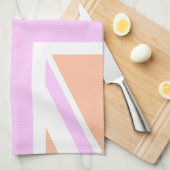 Roze en Oranje vlag van het Verenigd Koninkrijk /  Theedoek (Quarter Fold)